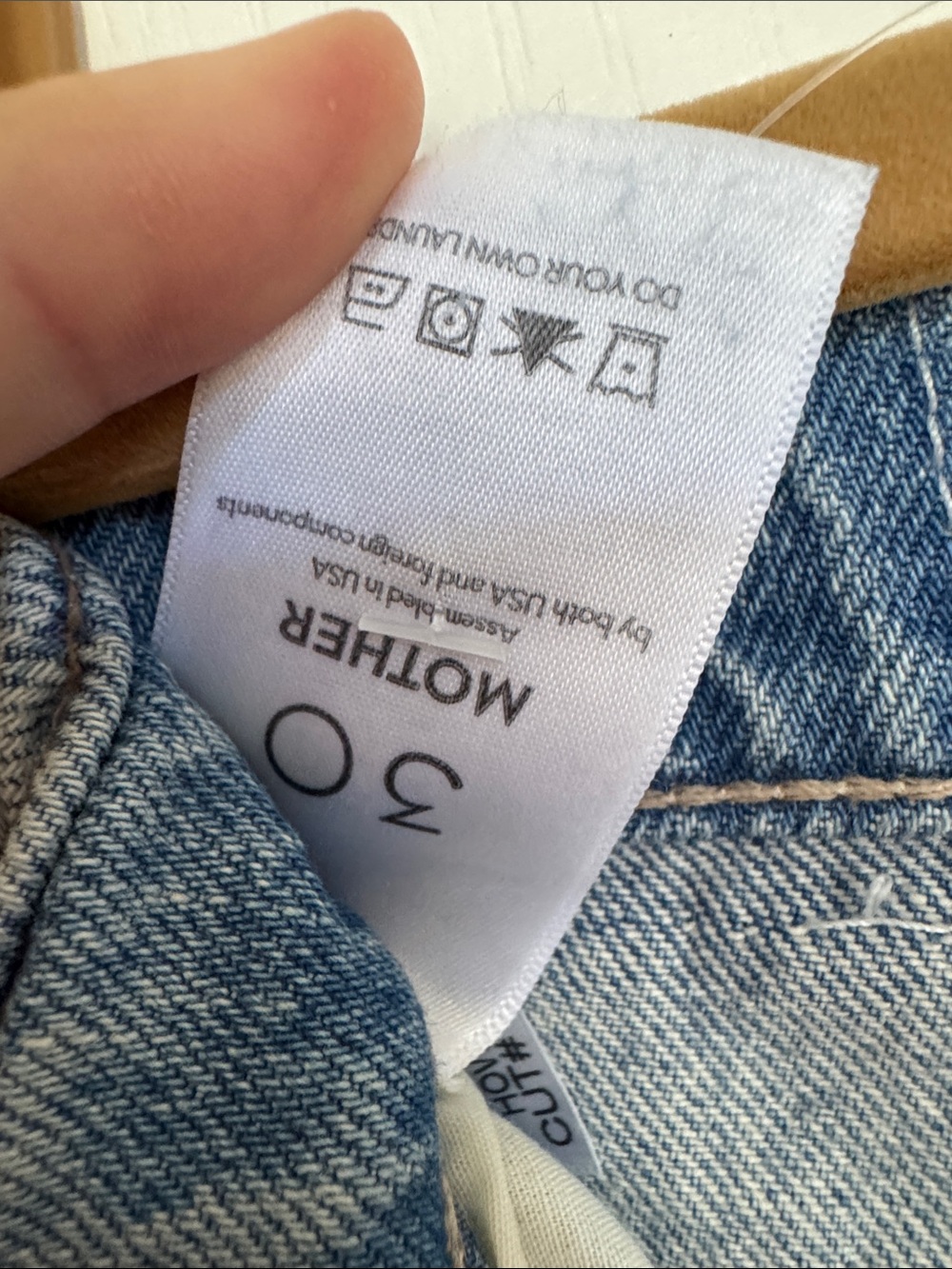 MOTHER Light Blue Relaxed Straight-Leg Jeans - Picture 4 of 12